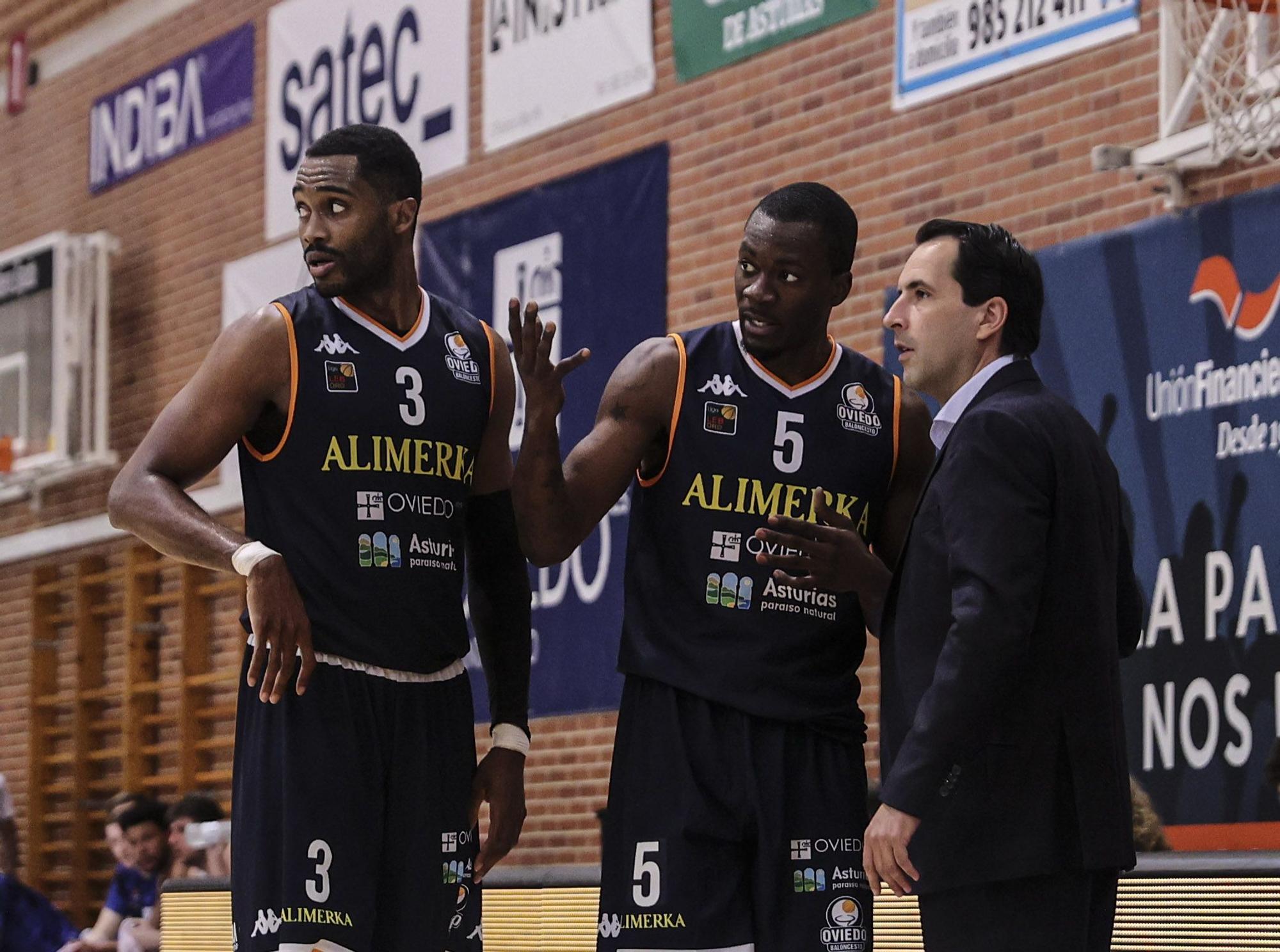 (98-88): El Alimerka Oviedo Baloncesto gana un partido a vida o muerte al Afanión Almansa