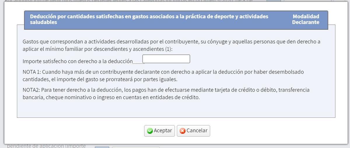 Declaración de la renta 2023: la casilla 1960 para deducirte el gimnasio