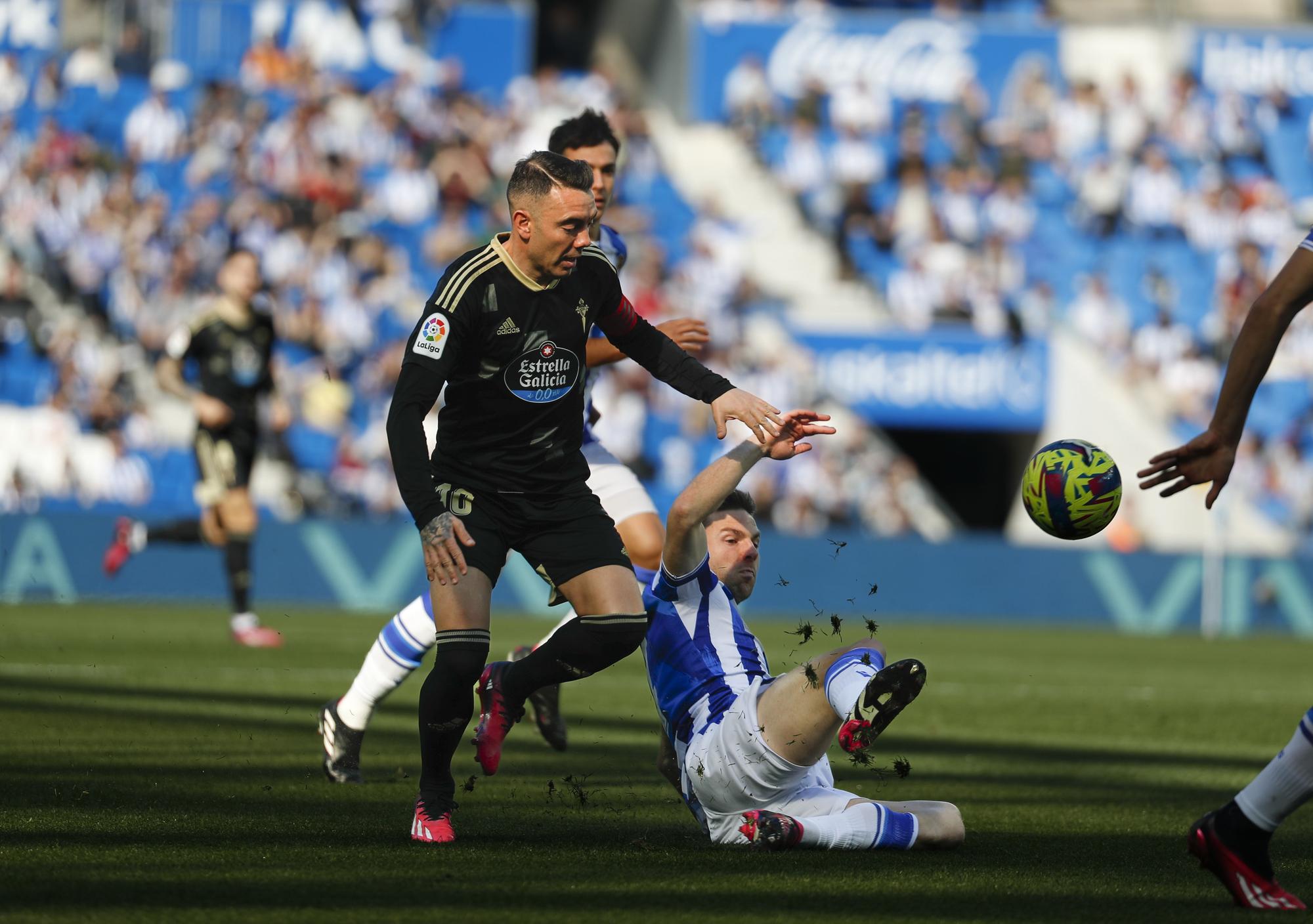 Todas las imágenes del partido entre la Real Sociedad y el Celta