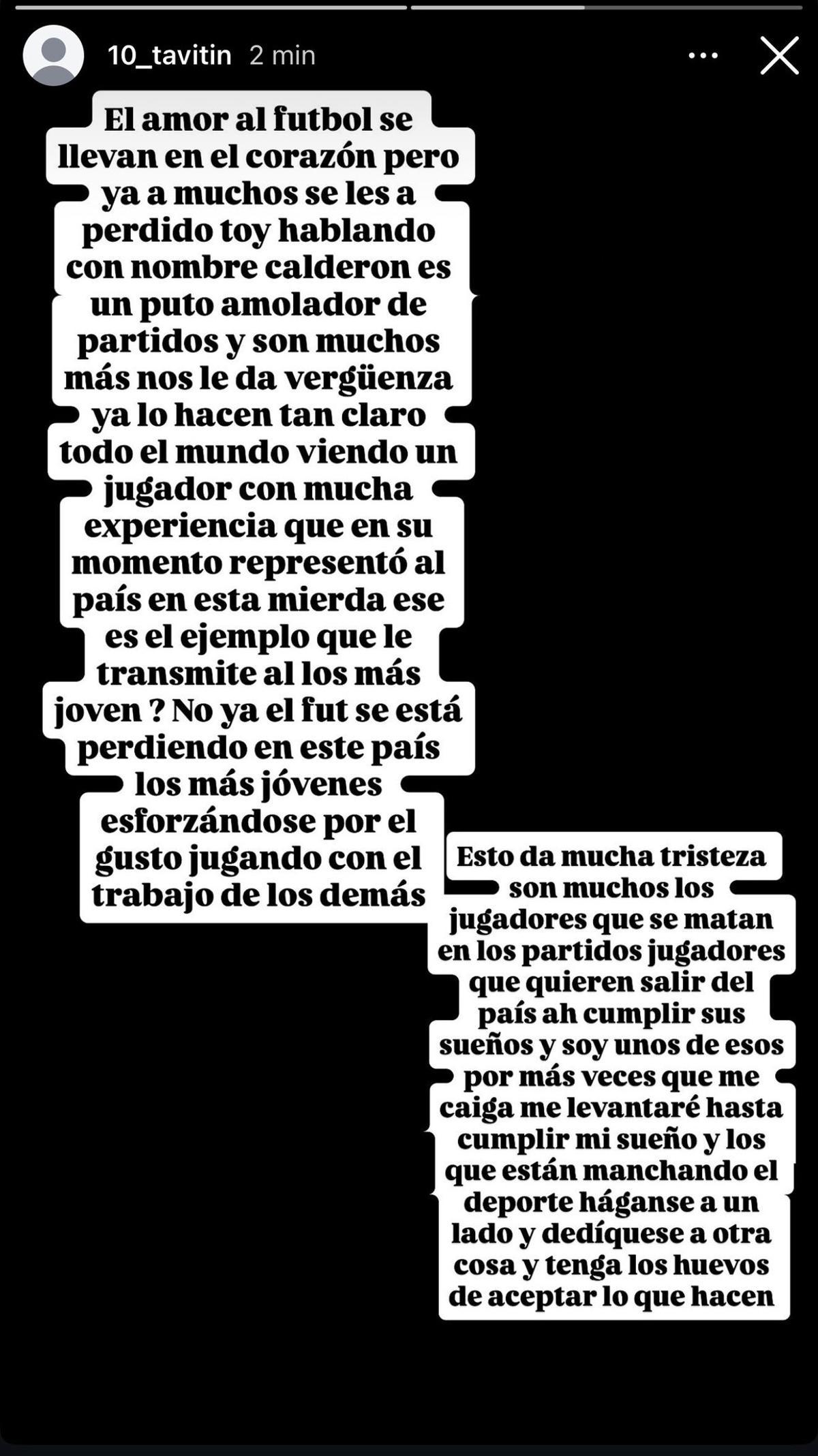 El mensaje de Gustavo Herrera en sus redes sociales