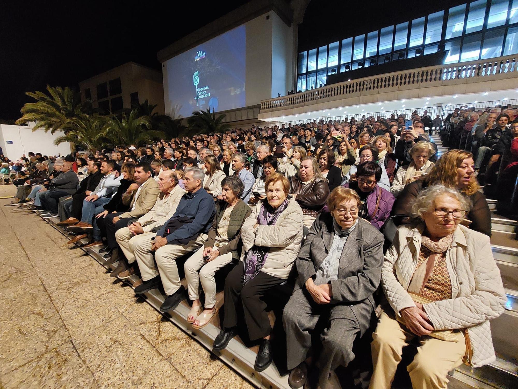 Concierto en Vela en el Charco de San Ginés