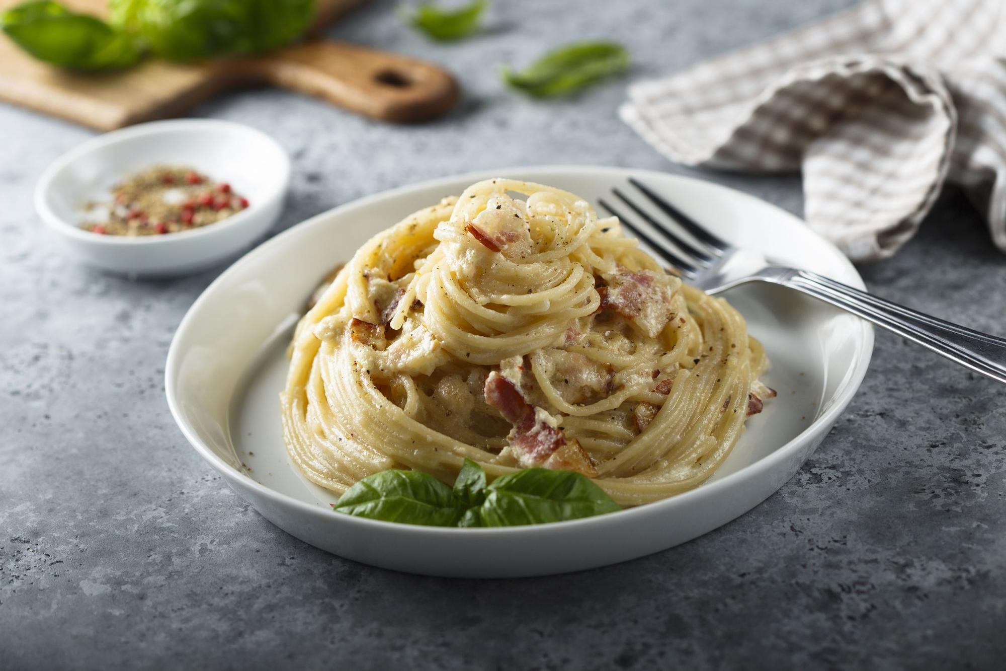 Pasta carbonara