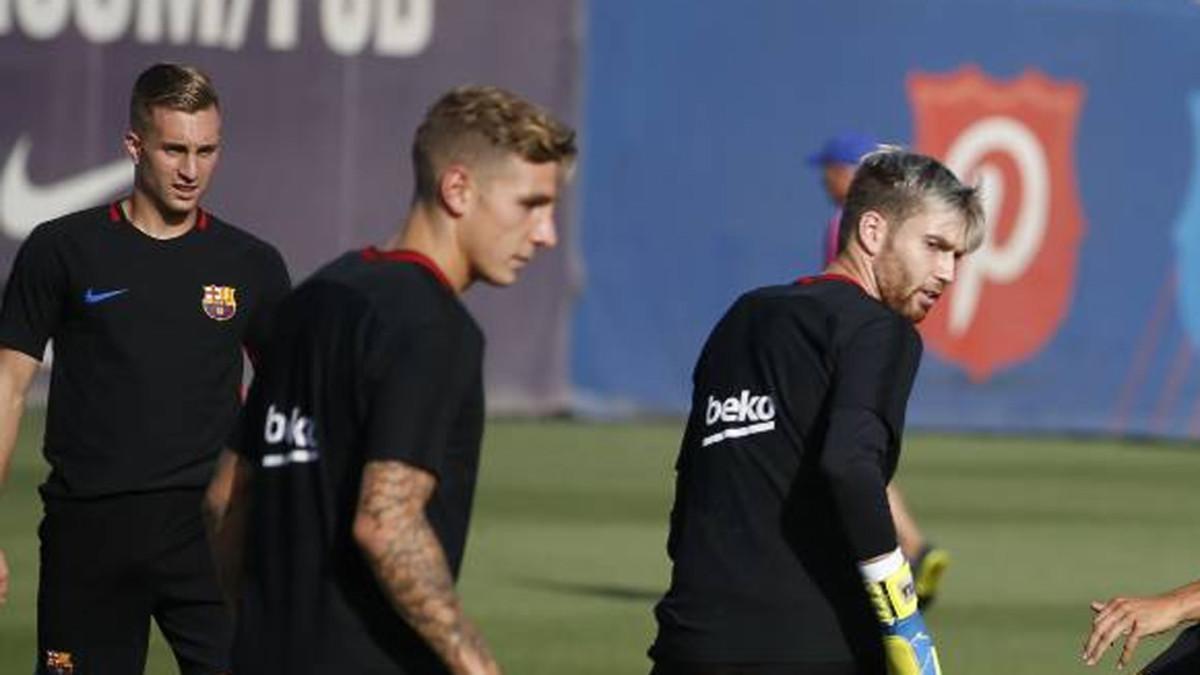 Deulofeu se entrenó con total normalidad junto a los otros compañeros