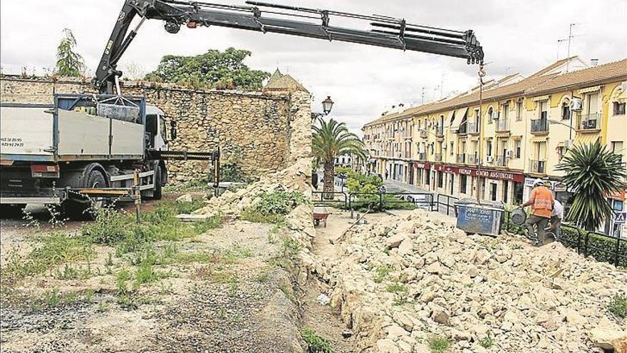 Las obras del muro del Carmen cuestan 128.579 euros