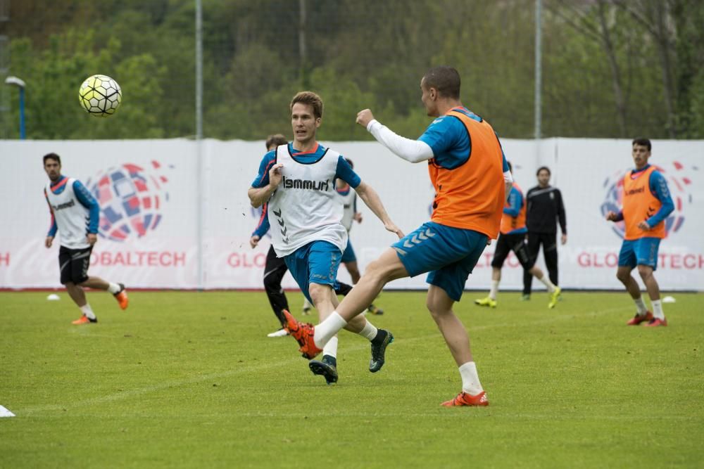 Entrenamiento del Real Oviedo