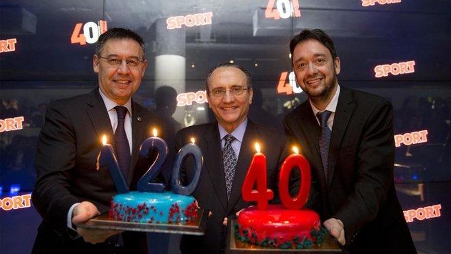 El diario SPORT celebra su 40 aniversario en el Museo del Barça