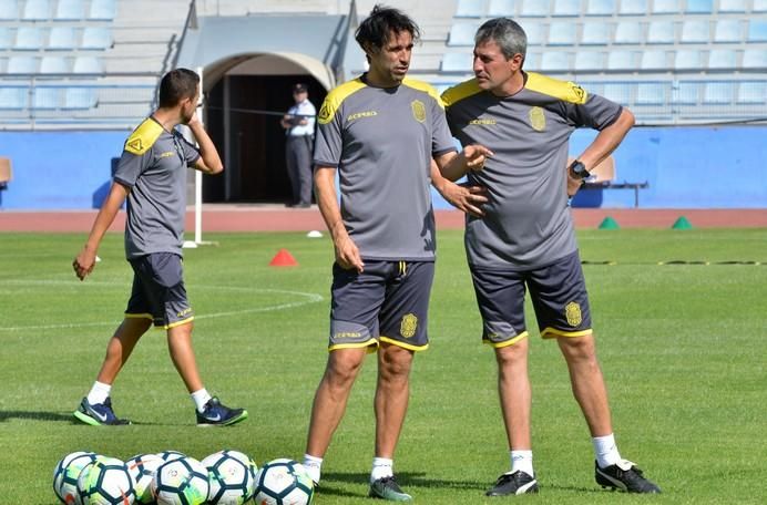 Primer entrenamiento de la UD Las Palmas