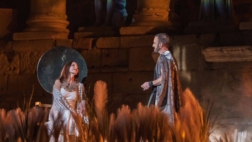'Cleopatra' se despoja de sus etiquetas frente al público del Festival de Teatro de Mérida