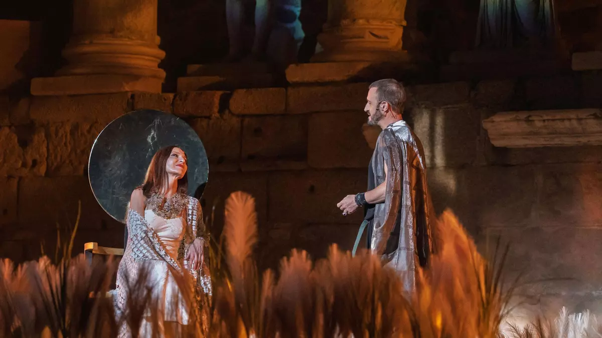 'Cleopatra' se despoja de sus etiquetas frente al público del Festival de Teatro de Mérida
