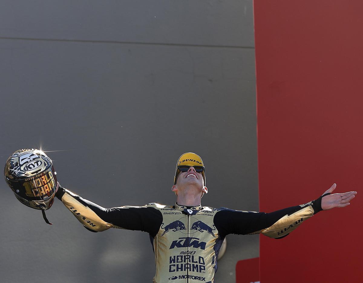 Las celebraciones de los campeones