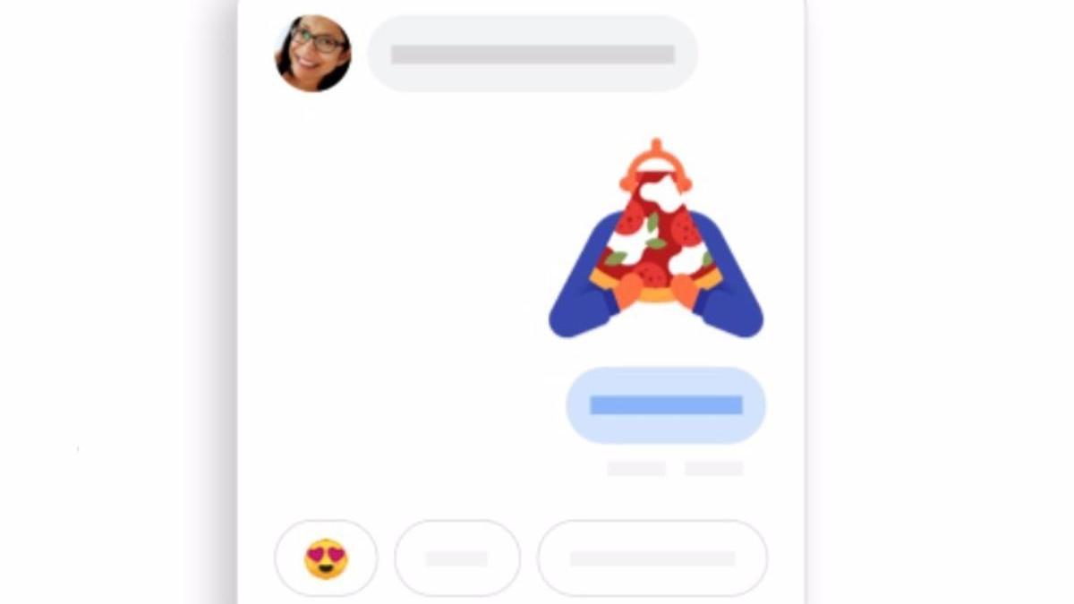 The Google Messages app. The Google Messages app.