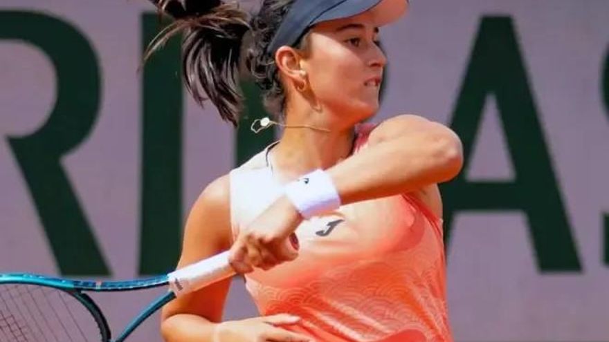 Leyre Romero, en los cuartos de final de Hamburgo