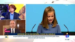 Crítiques a TVE per un polèmic titular sobre la infanta: «Elionor se’n va d’Espanya, com el seu avi»