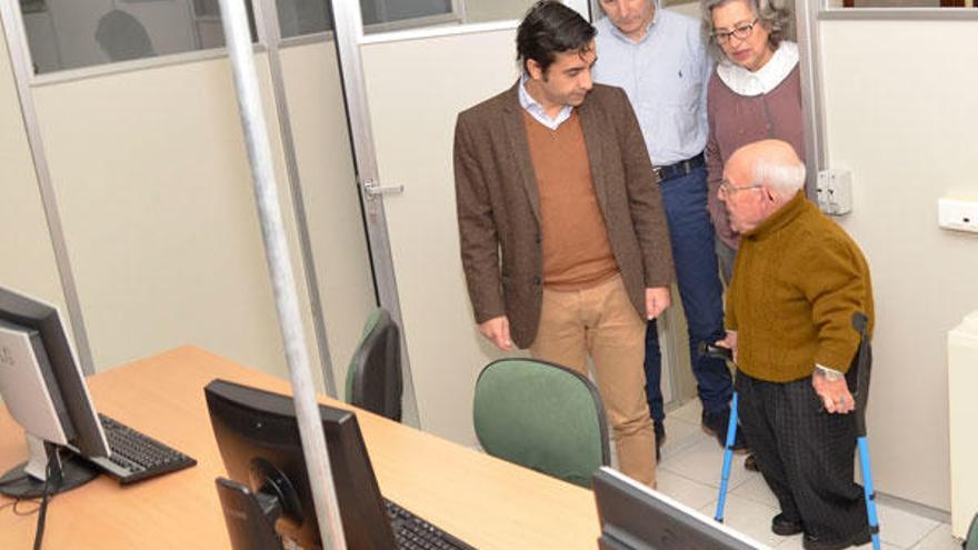 Rey Varela, hoy, en la Unidad de Parapléjicos de A Coruña.