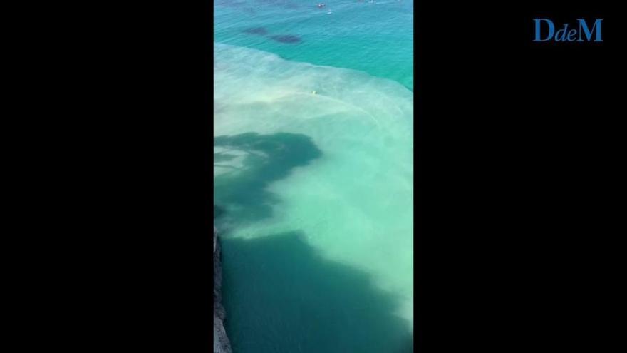 Vecinos de Cala Major denuncian vertidos de aguas fecales en el mar