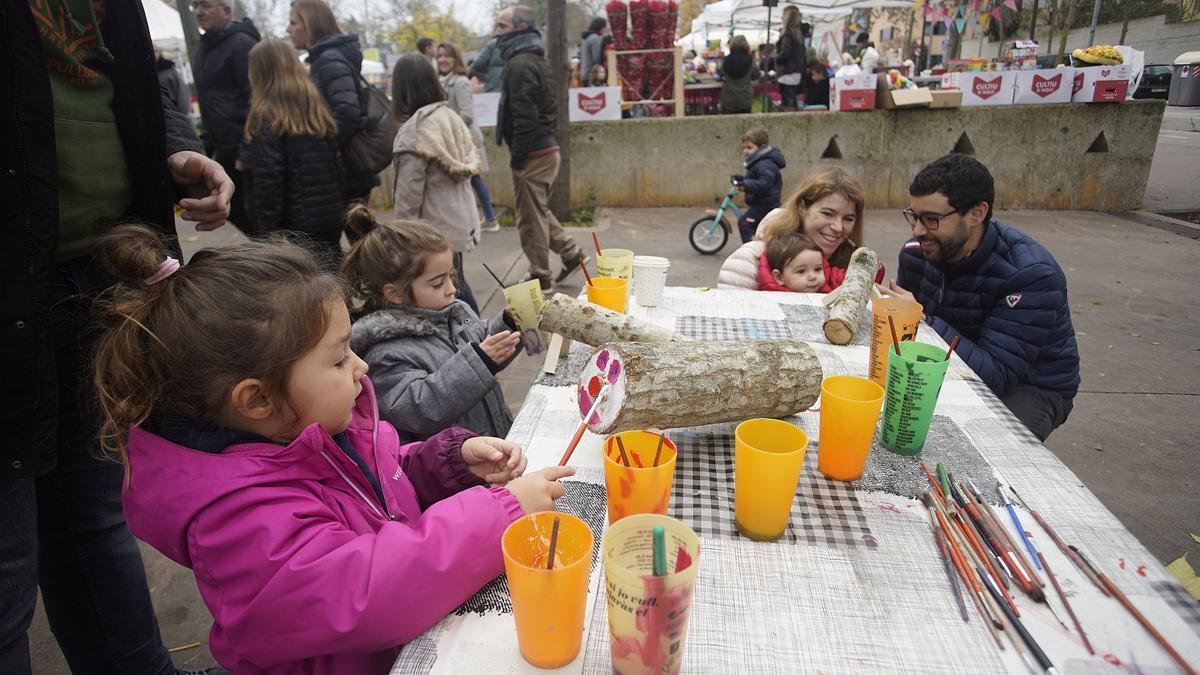 Un taller de tions celebrat a Montlivi fa uns anys.