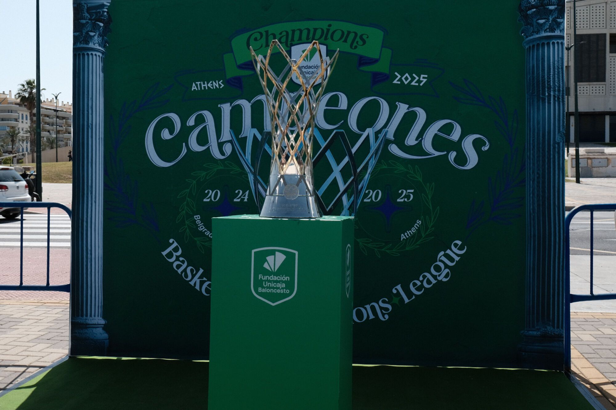 Imágenes de la celebración del título de la BCL en el Carpena