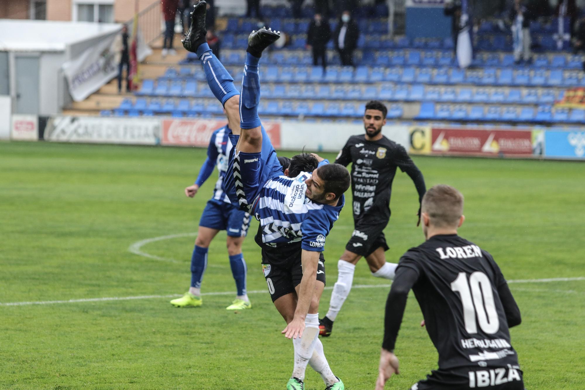 Alcoyano - Peña Deportiva: Las imágenes del partido