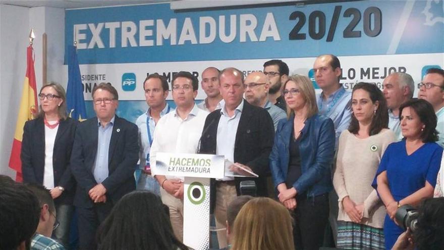 Monago, el quinto candidato del PP más votado en las elecciones autonómicas