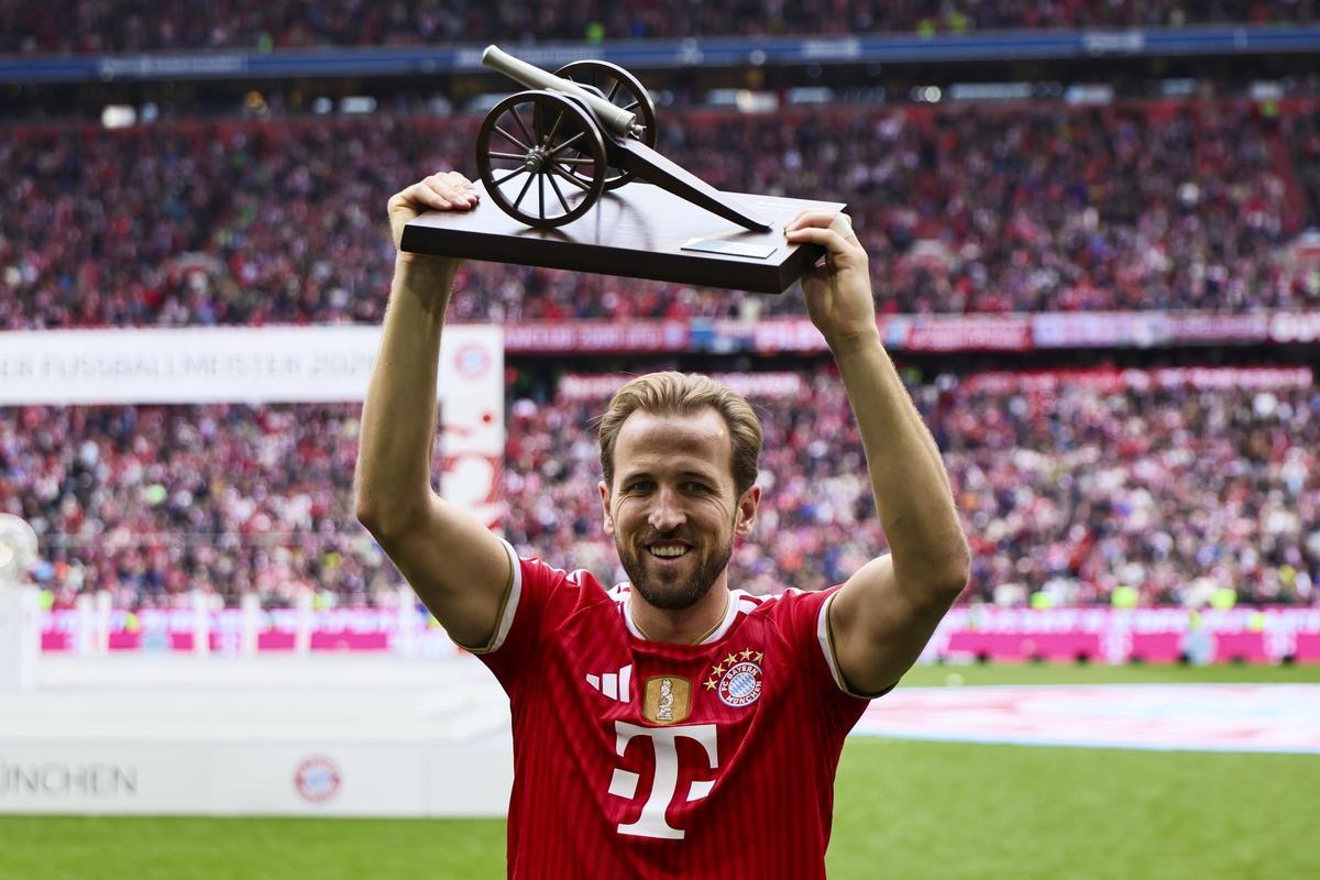 Harry Kane, máximo goleador de la Bundesliga