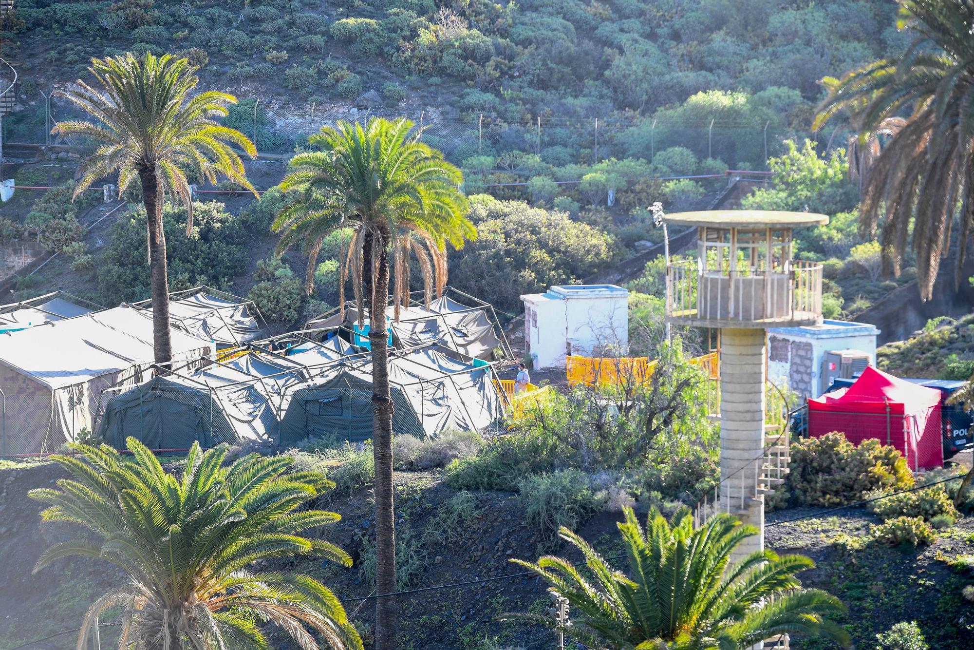 Campamentos de acogida de migrantes en Las Palmas de Gran Canaria