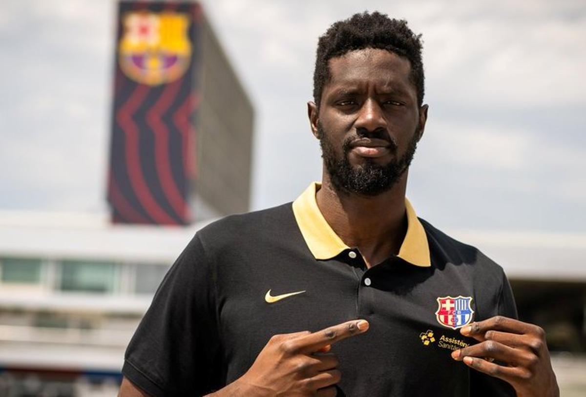 Fall asegura que lo dará todo por el Barça donde espera seguir creciendo como jugador