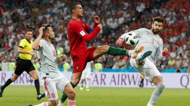 Portugal 3 - España 3 - Mundial Rusia - Fase de Grupos