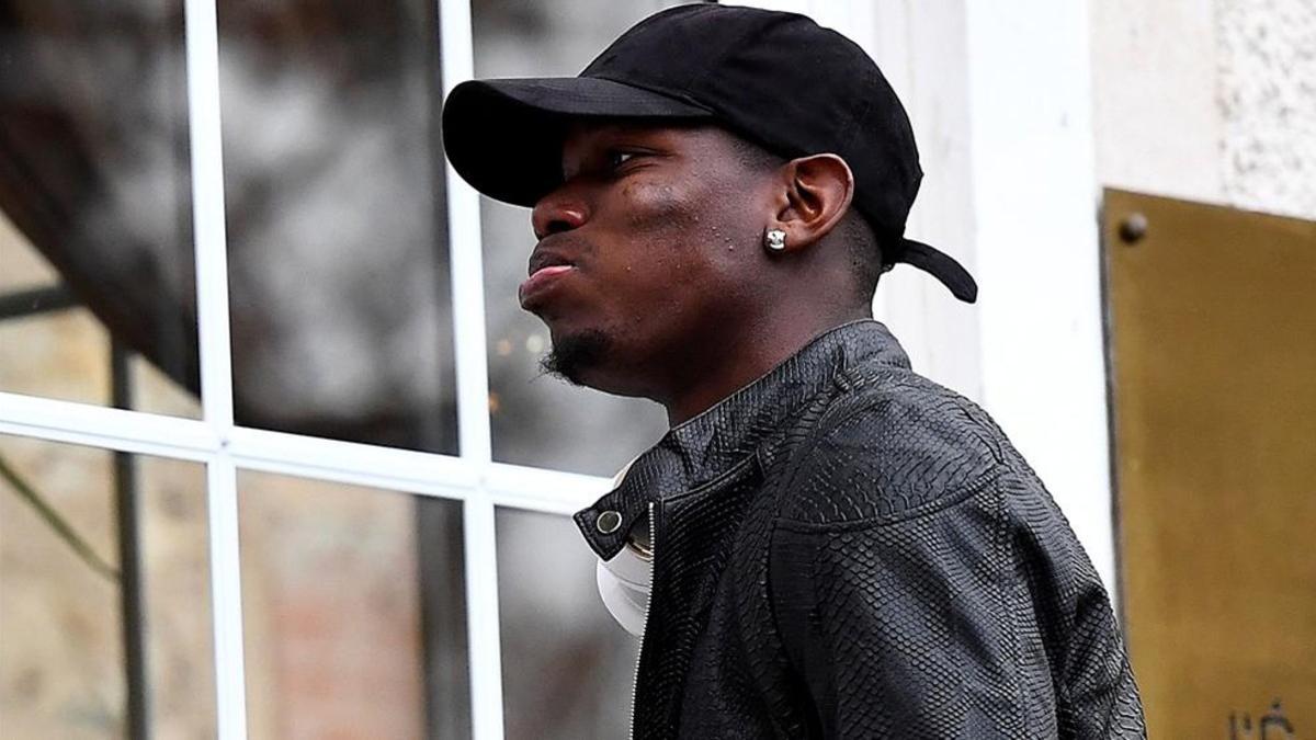 Pogba lo pasó mal durante una cena familiar