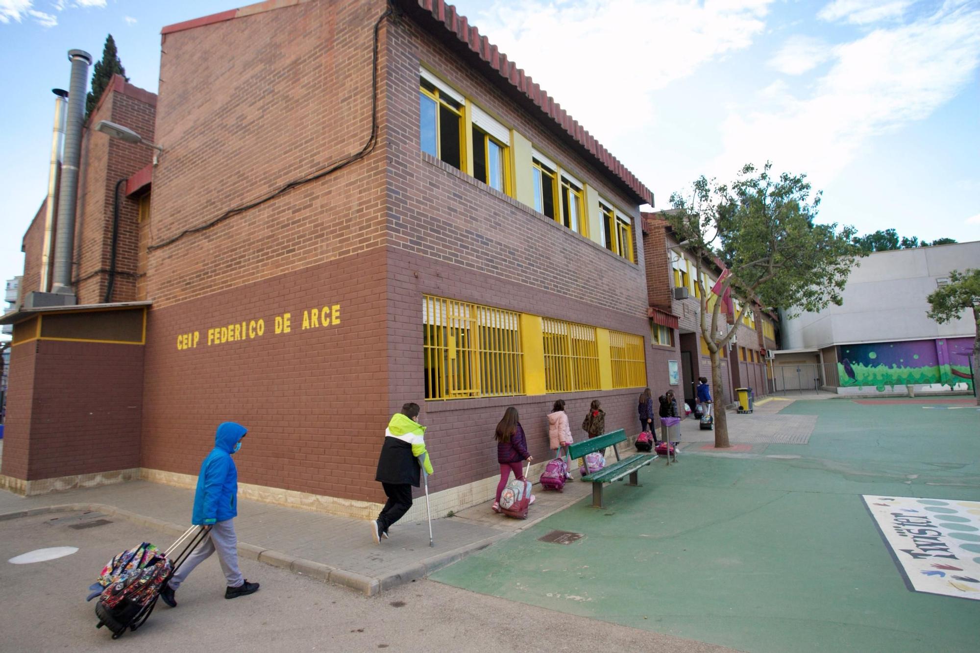 Así ha sido la vuelta al cole en Murcia