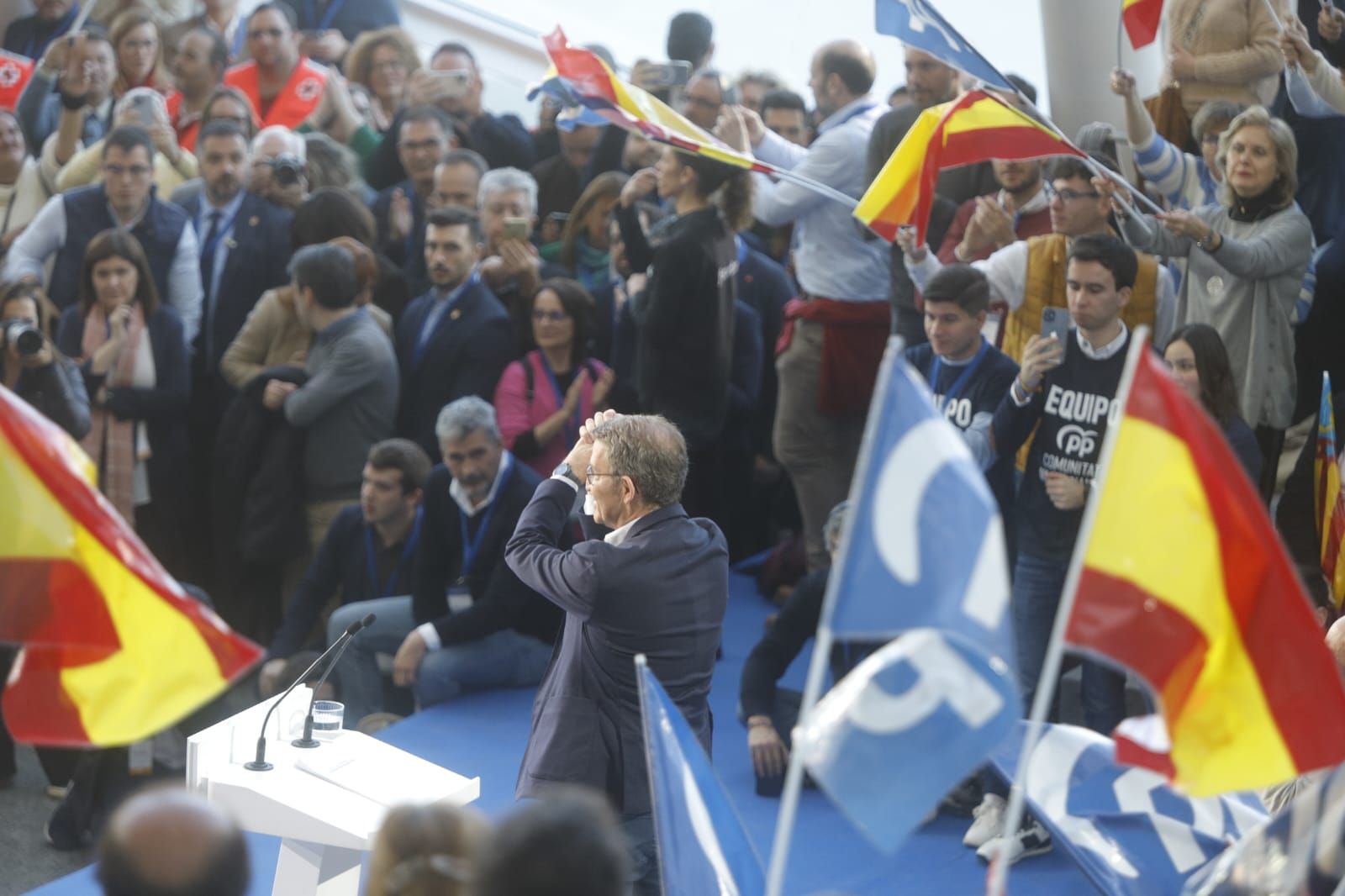 Clausura de la intermunicipal del PP en València