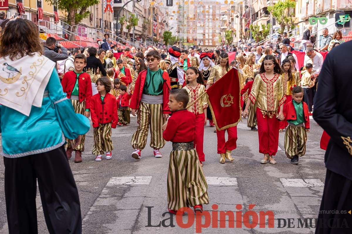 Desfile infantil en las Fiestas de Caravaca (Bando Moro)