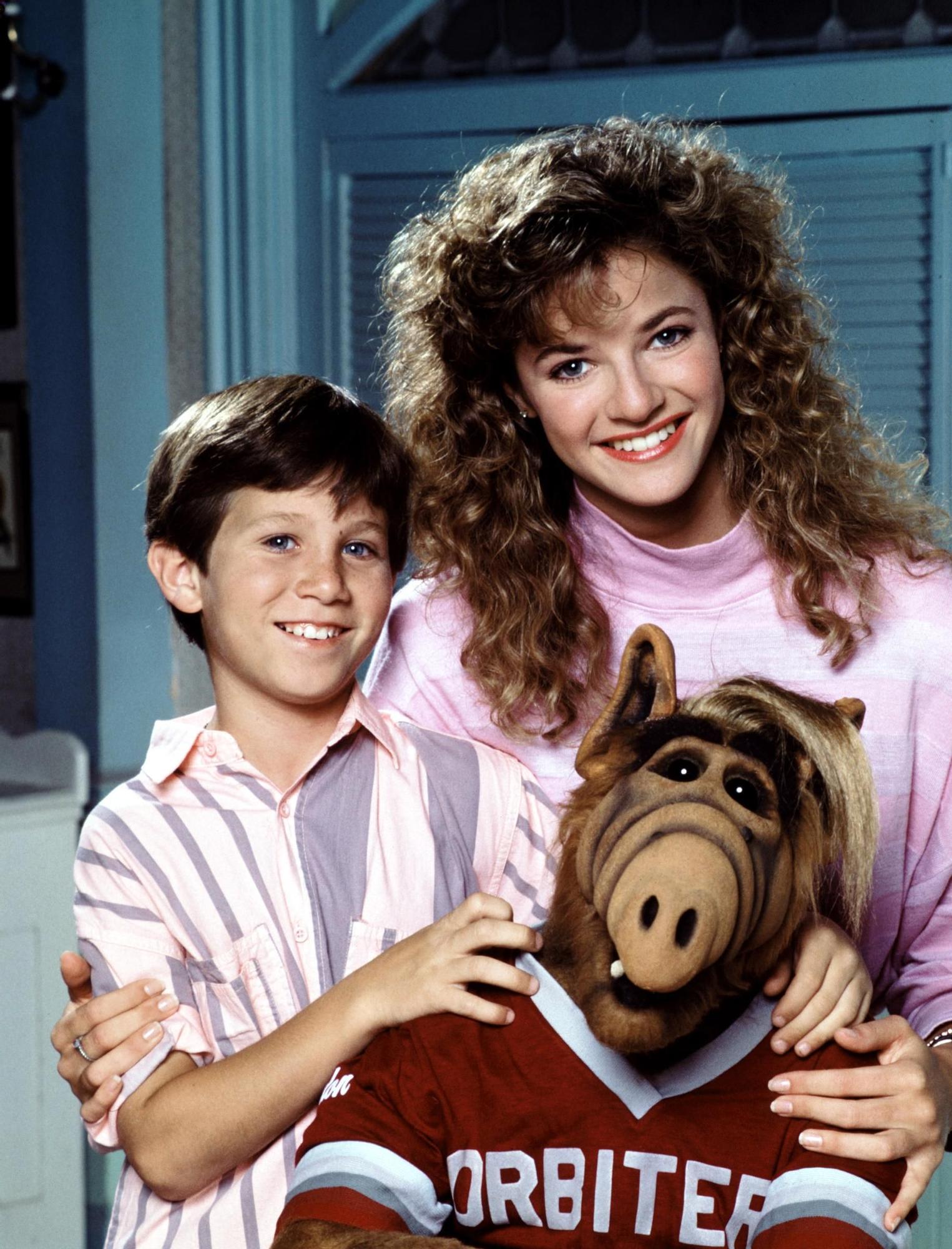 Los protagonistas de ALF, serie de los años 80