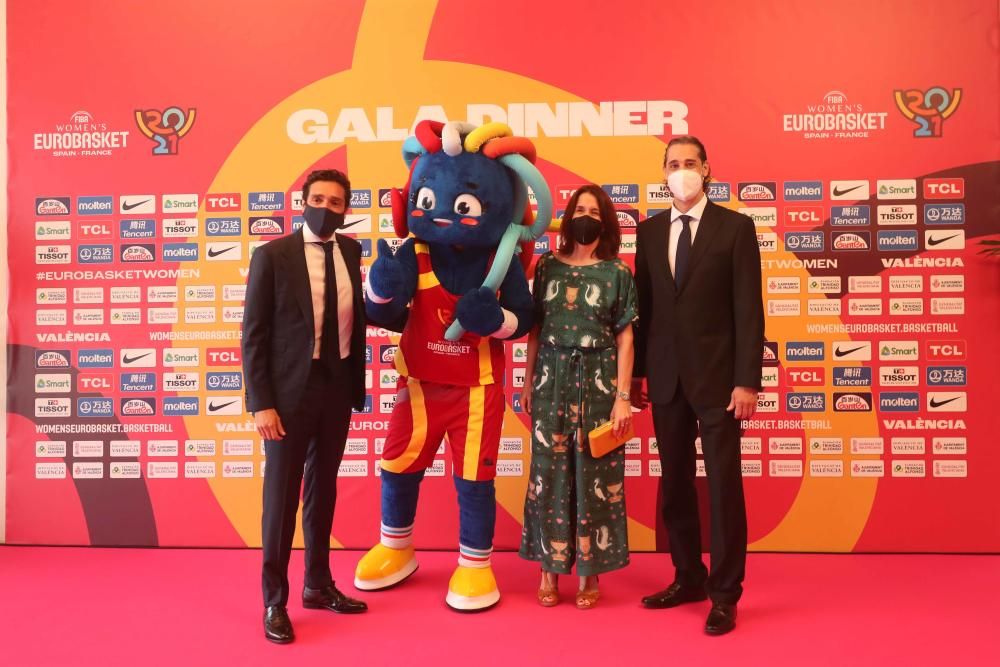 Cena de Gala con motivo del Eurobasket