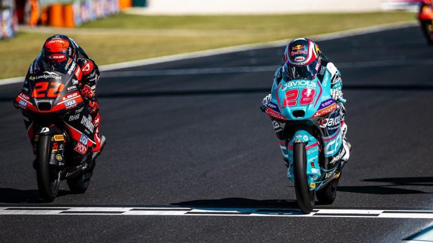 Máximo Quiles pone el título a sus pies en Misano
