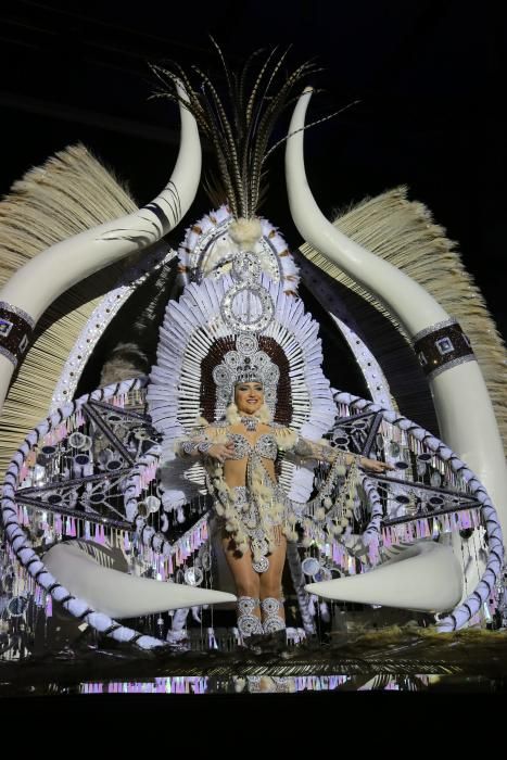 El auditorio internacional acogió la presentación de las reinas del Carnaval 2017