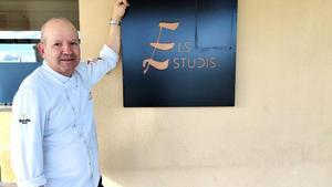 Joan Font, en el restaurante Els Estudis.