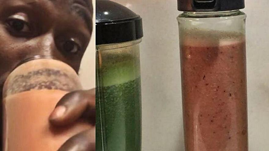 La dieta &#039;healthy&#039; de batidos de Eliaquim Mangala