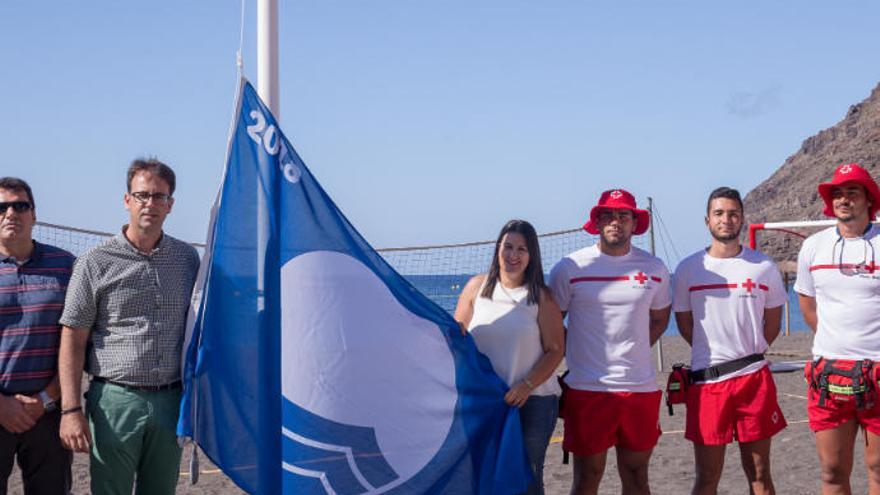 San Sebastián de La Gomera repite la bandera azul que consiguió en 2018