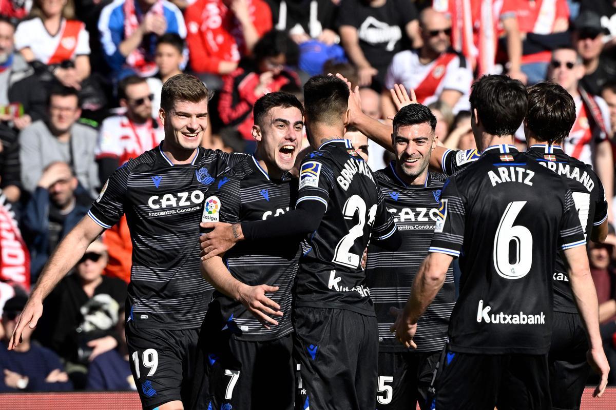 Resumen, goles y highlights del Rayo Vallecano 0 - 2 Real Sociedad de la jornada 18 de LaLiga Santander