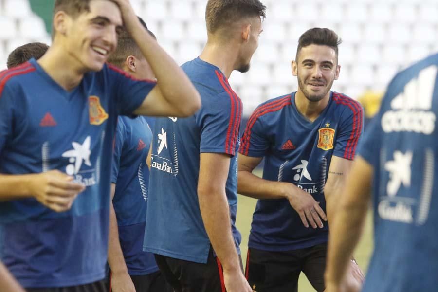 Entrenamiento de la Sub 21 en Córdoba