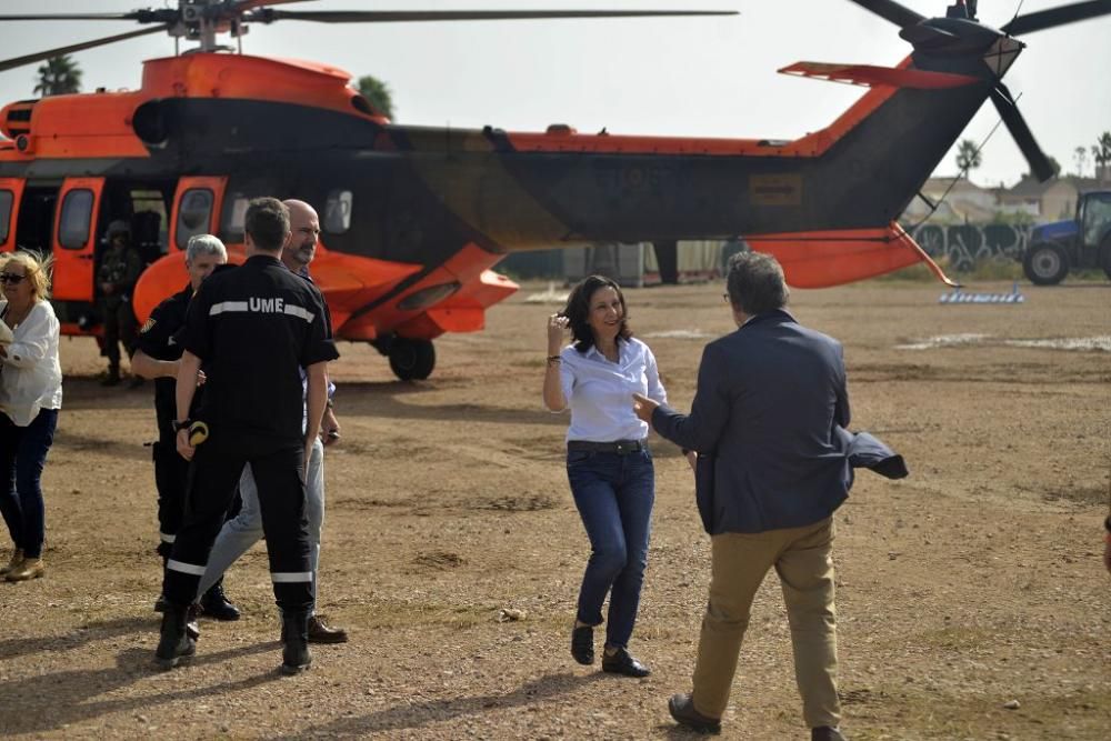 Visita de la ministra de Defensa a Los Alcázares