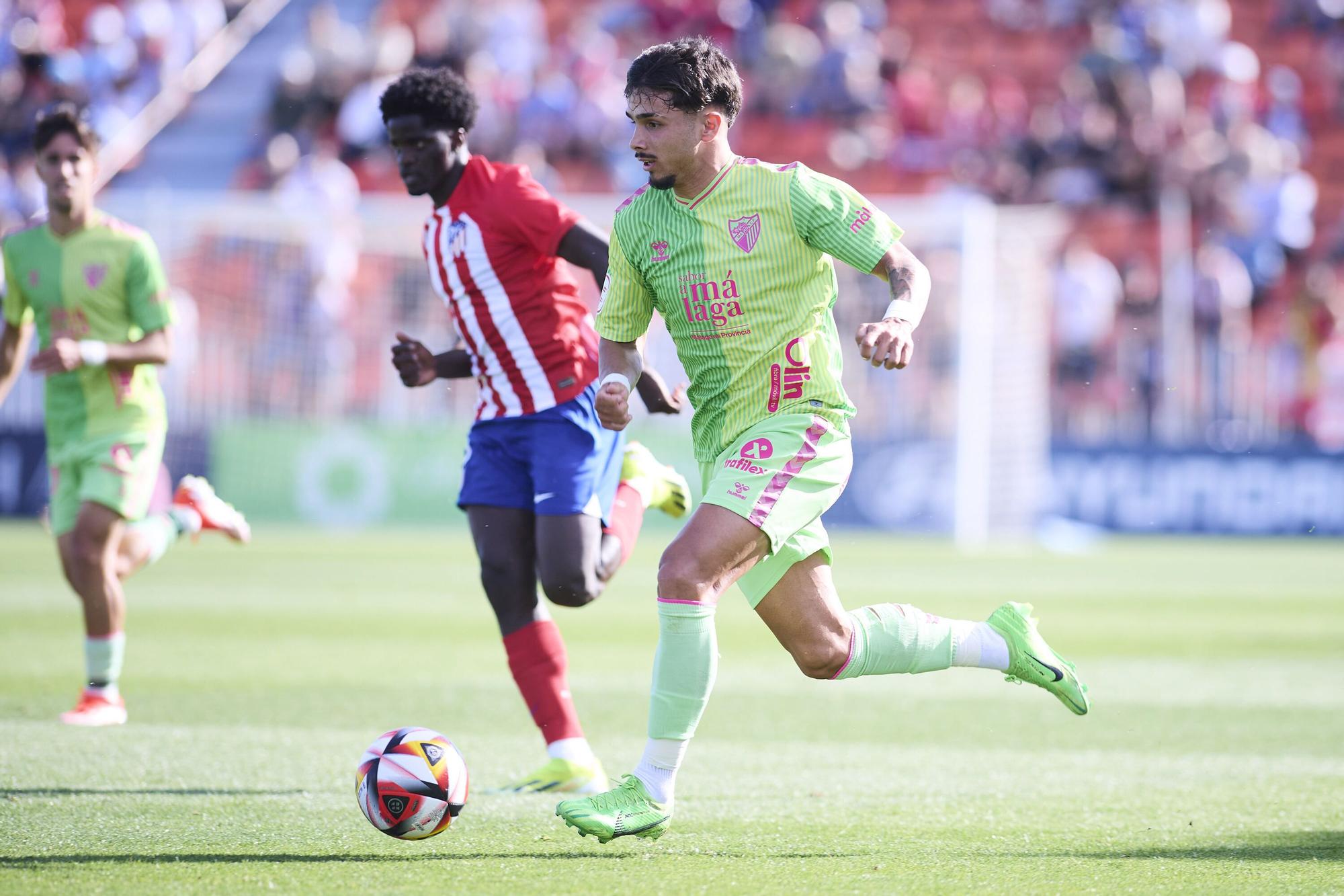 Primera RFEF | Atlético de Madrid B - Málaga CF, en imágenes