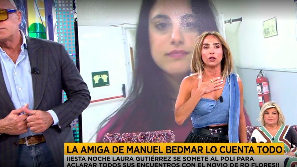 María Patiño se retracta en directo y pide perdón ante la cámara a un compañero: &quot;No fui buena compañera ni buena amiga&quot;