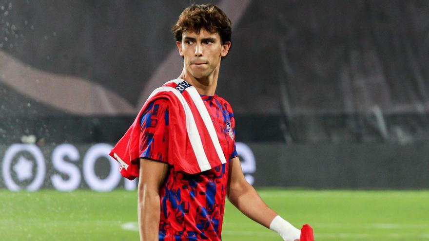 Joao Félix, durante un partido de la pretemporada pasada con el Atlético.