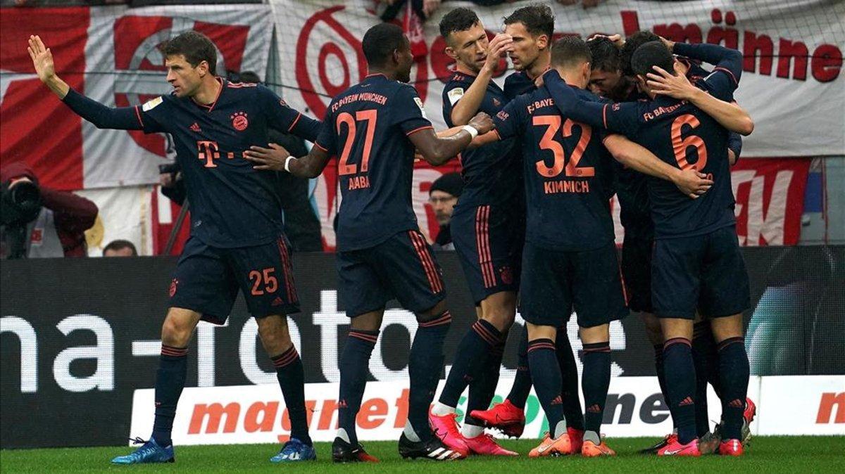 El Bayern goleó con comodidad al Mainz