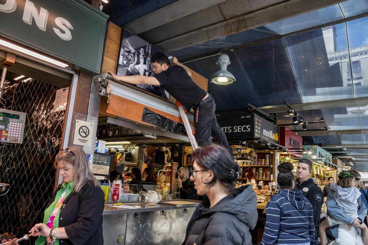 El antiguo Pinotxo de la Boqueria se convierte en El Mític Bar pero utiliza al icónico fundador