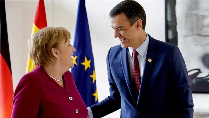 Merkel y Sánchez apremian a pactar el fondo &quot;cuanto antes&quot;