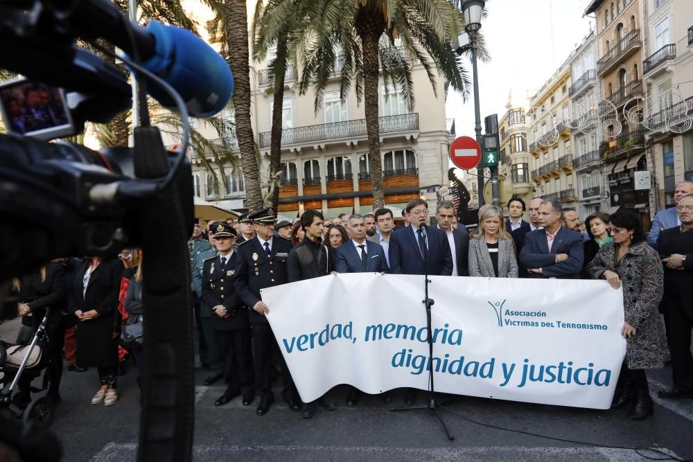 Día Europeo de las Víctimas del Terrorismo en València