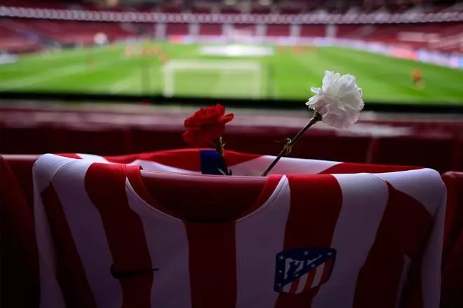 Las imágenes del Atletico de Madrid, 1 - Valladolid, 0