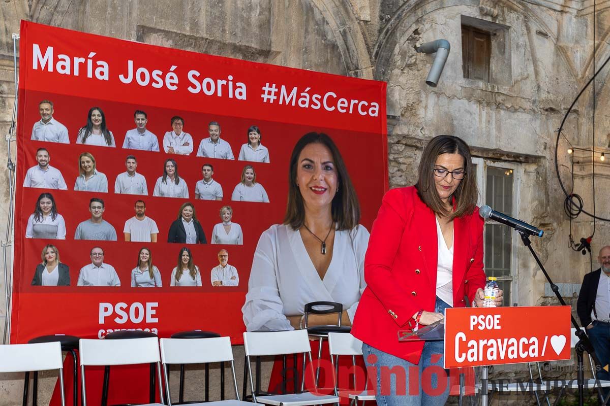 Descubre la lista del PSOE a la alcaldía de Caravaca